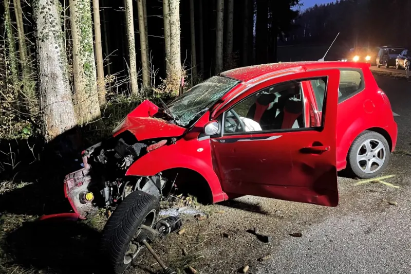 Braunau TG - Mann nach Selbstunfall schwer verletzt