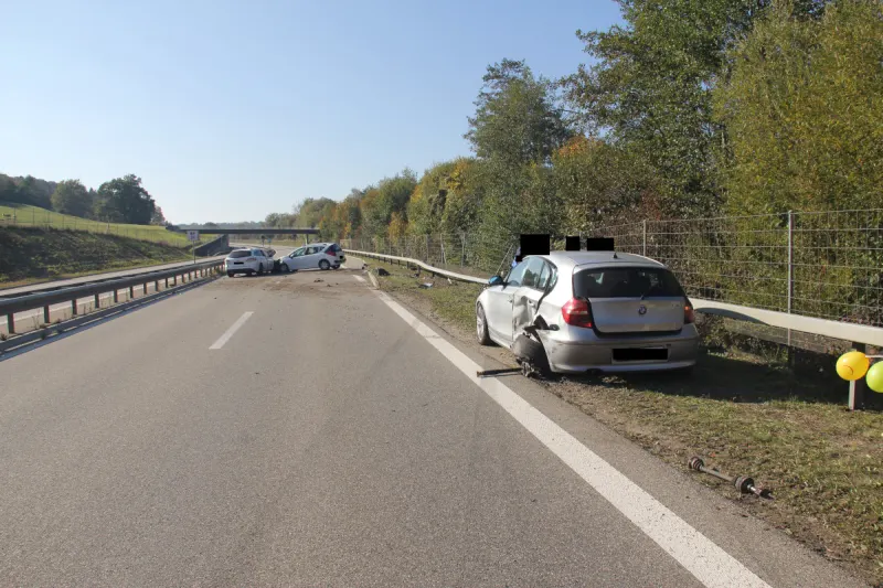 A16 Delémont JU – Unfall wegen Pannenfahrzeug auf der Autobahn