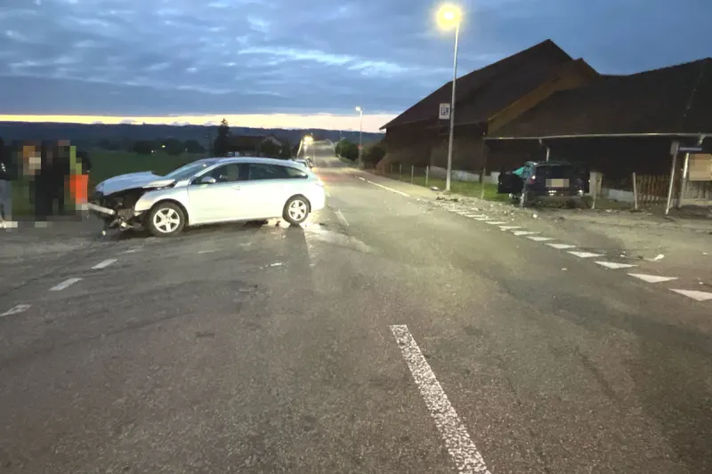 Unfall in Grenchen SO – Lenkerin missachtet Vortritt
