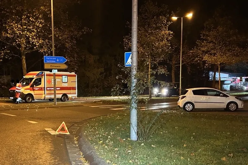 Zweibrücken RP – Fußgänger (19) auf Zebrastreifen von Auto erfasst