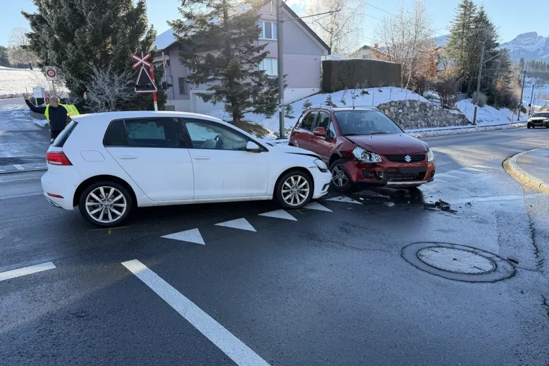 Appenzell AI – Unfall bei Abbiegemanöver