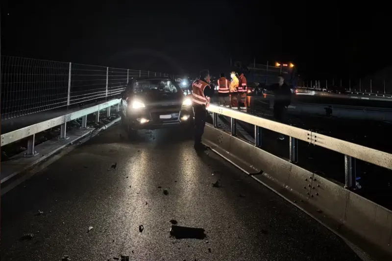 A6 Thun BE – Unfall mit Lastwagen