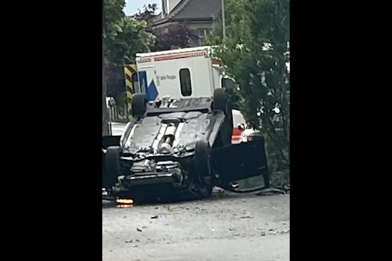Amriswil TG – Autofahrer überschlägt bei Selbstunfall