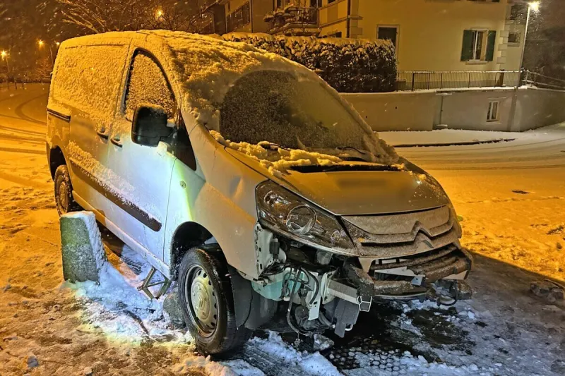 Bischofszell TG – Alkoholisiert auf verschneiter Strasse verunfallt