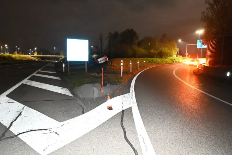 Unfall in Widnau SG - Autolenker war fahrunfähig!