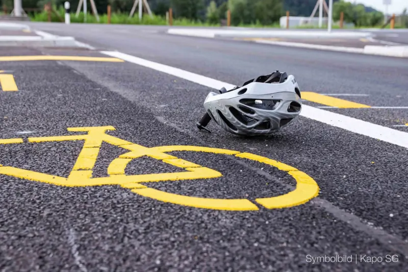 Schaan FL – Unfall zwischen Auto und Velo