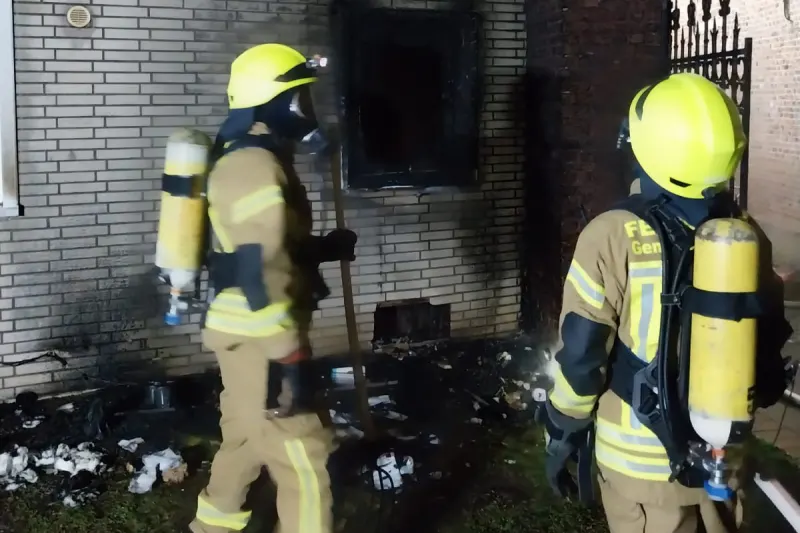 Gangelt NW – Frau bei Brand in Wohnhaus gerettet