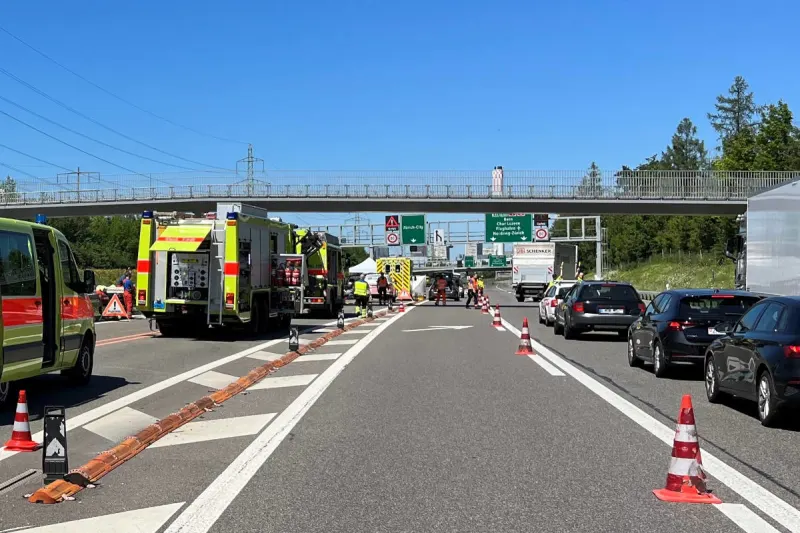 A1 Wallisellen ZH – Motorradlenker nach Verkehrsunfall gestorben