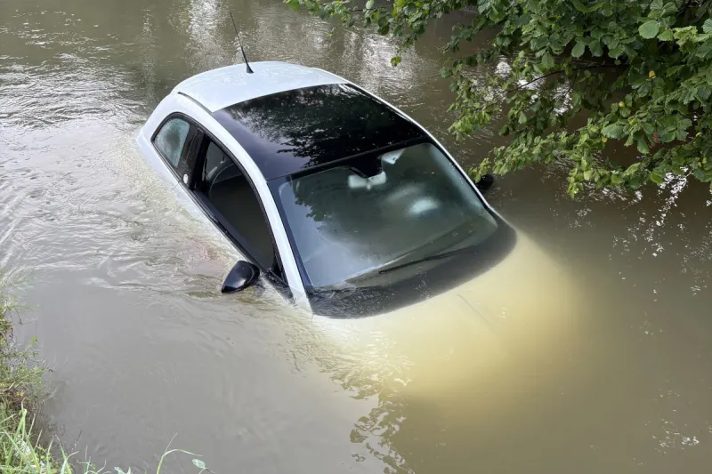 Frauenfeld TG – Gestohlenes Auto in Kanal versenkt   