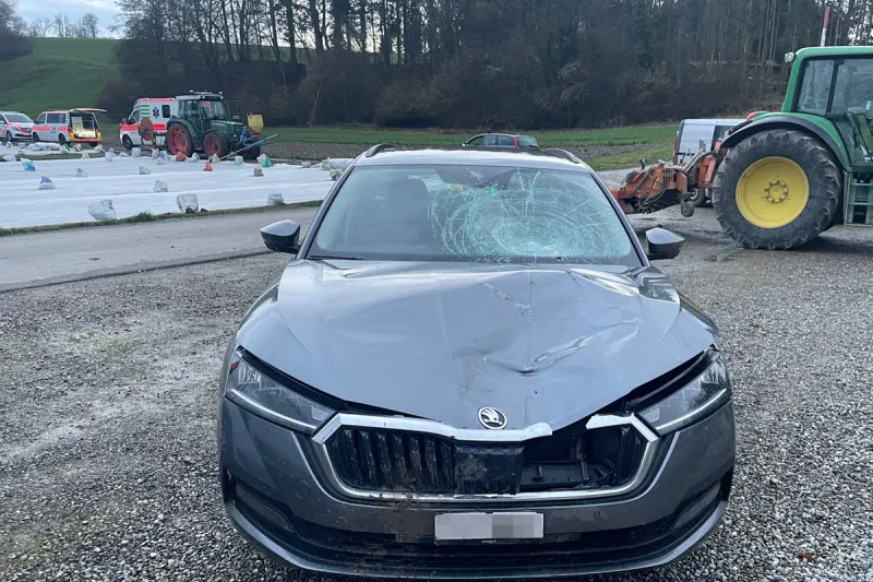  Matzingen TG - Mann tödlich von Auto erfasst