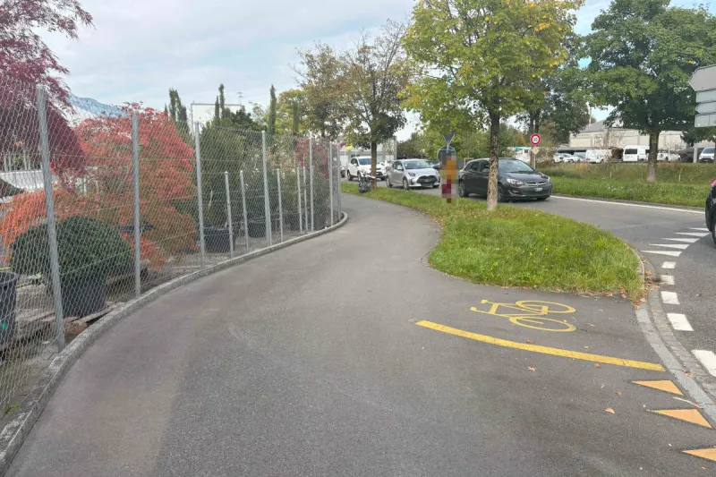Grabs SG – Unfall zwischen E-Bike und Velo