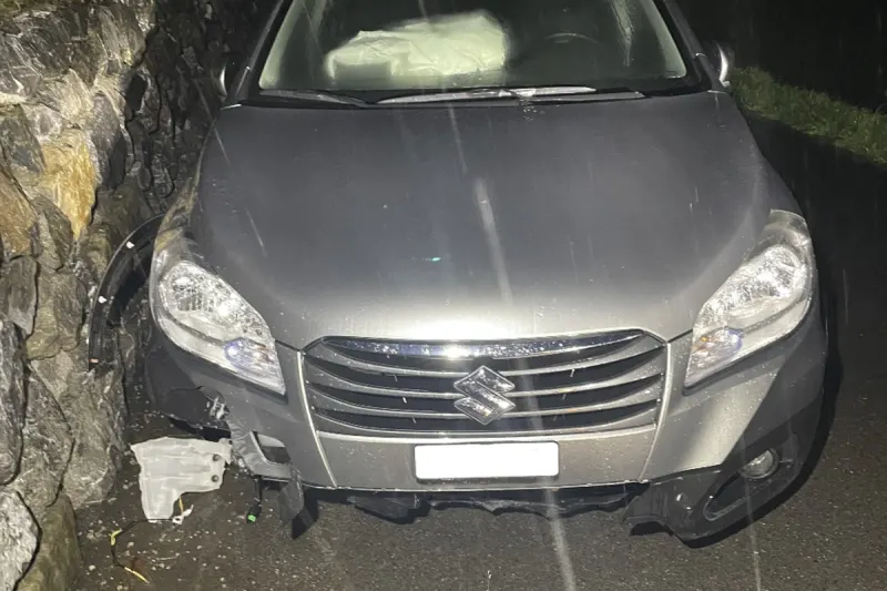Unfall heute in Waldstatt - medizinisches Problem wird vermutet