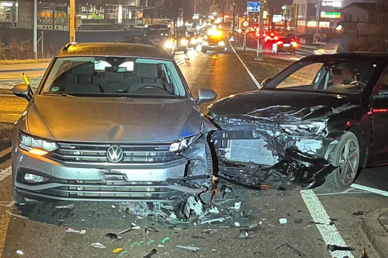 Sursee LU – Unfall mit zwei Autos im Morgenverkehr