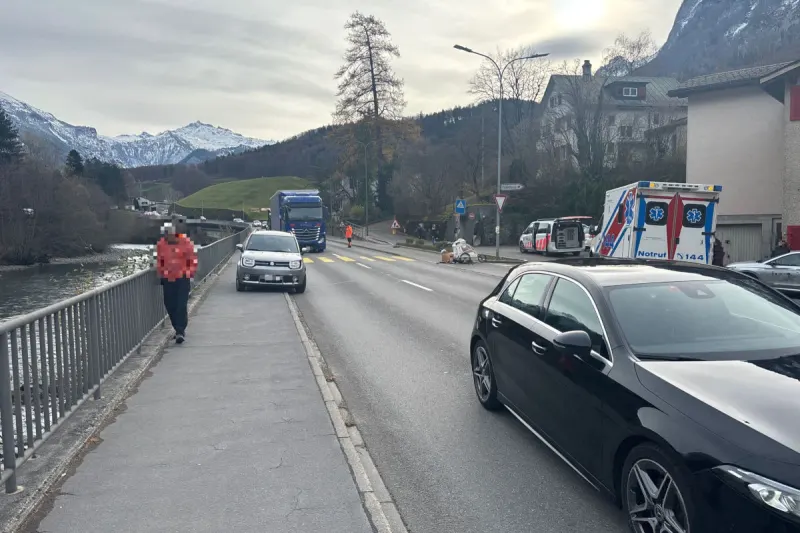 Unfall in Glarus – Automobilist erfasst Kind auf Fussgängerstreifen