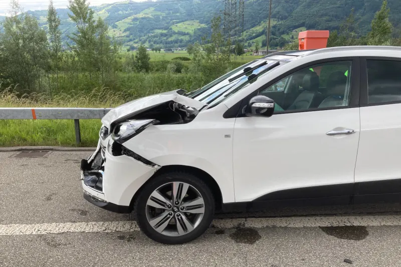 A3 Bilten GL – Auffahrkollison auf der Autobahn