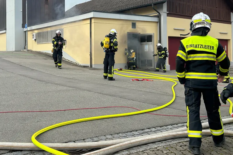 Tägerwilen/Kreuzlingen TG - Grossflächige Stromausfälle wegen Brand