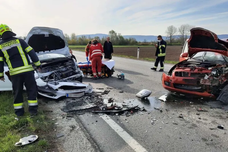 Tulln - In den Gegenverkehr geraten und schreckliche Kollision verursacht