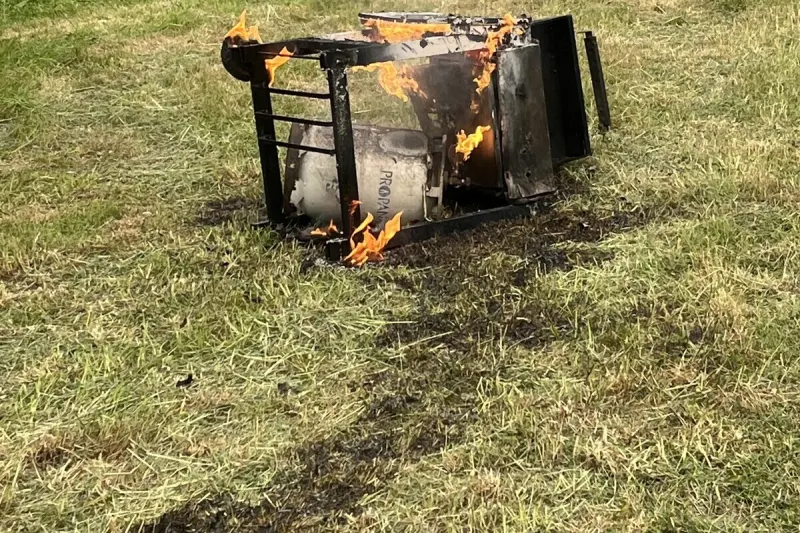 Schönenbaumgarten TG – Brand eines Gasgrills