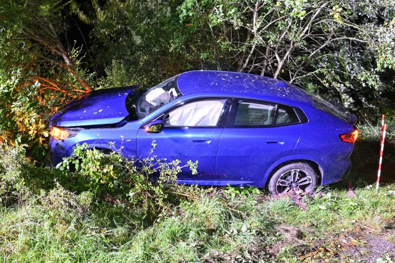 Müswangen LU – Alkoholisierter Autofahrer verursacht Selbstunfall