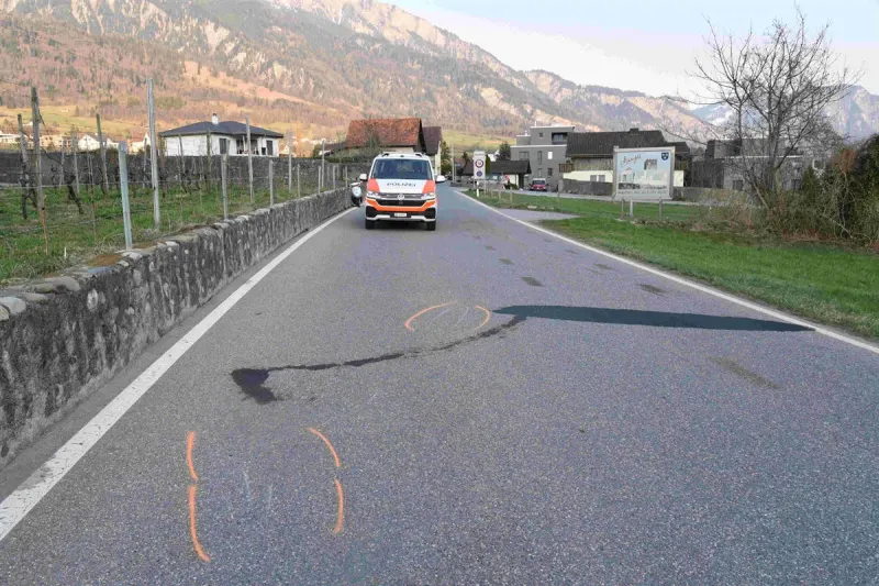 Maienfeld GR – Zwei Verletzte bei Motorradunfall