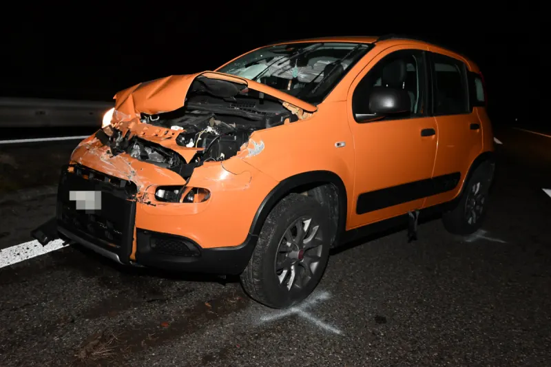 A1 Henau SG – Fahrunfähig auf Autobahn verunfallt