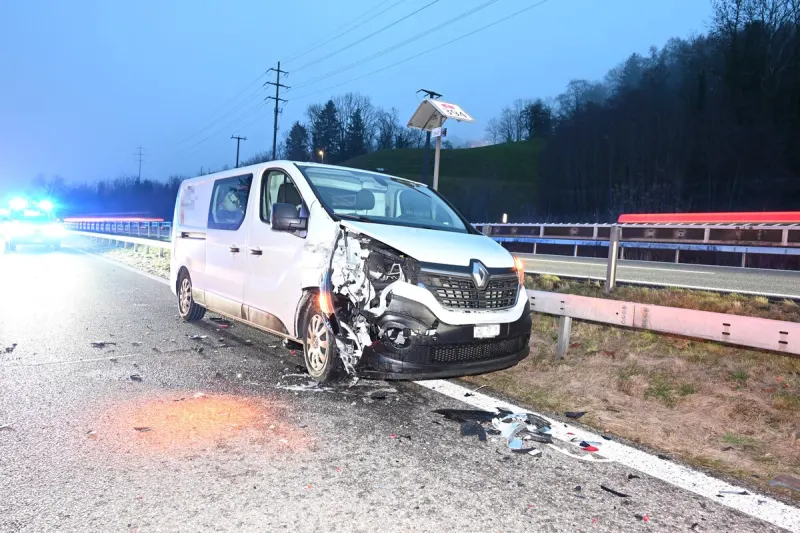 Rorschacherberg SG – Unfall sorgt für Stau auf der A1