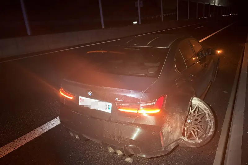 A2 Strengelbach AG – Junglenker verliert Kontrolle über BMW