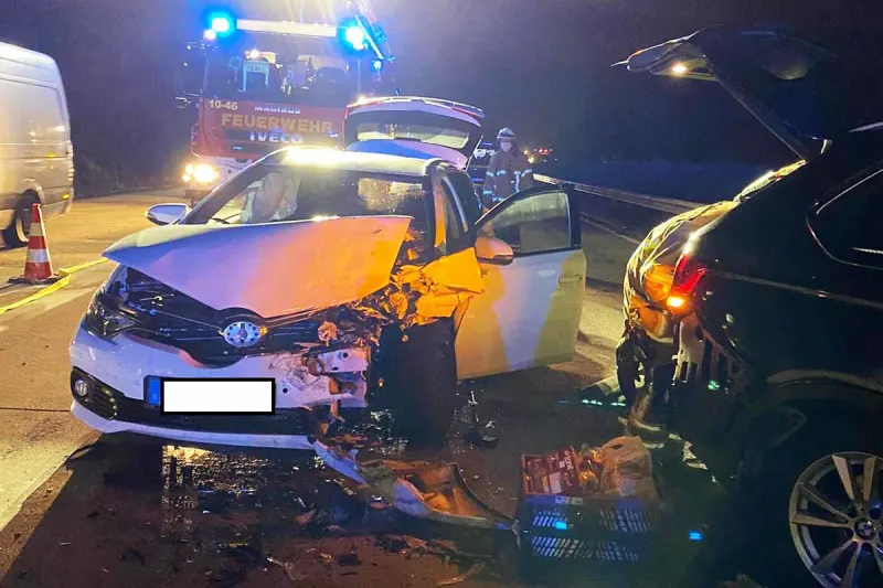 Enkenbach Alsenhorn - Mehrere Autos in Unfall betroffen