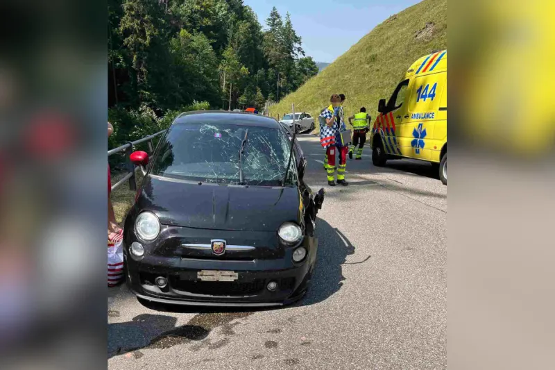 Mümliswil SO – Auto kollidiert mit entgegenkommendem Personenwagen