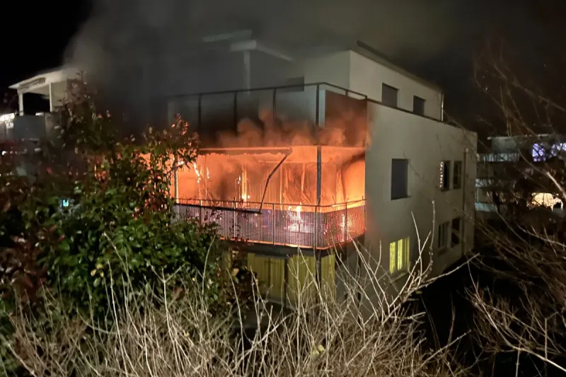 Silvesternacht im Thurgau - Brände, Unfälle, Streit und REGA-Einsatz