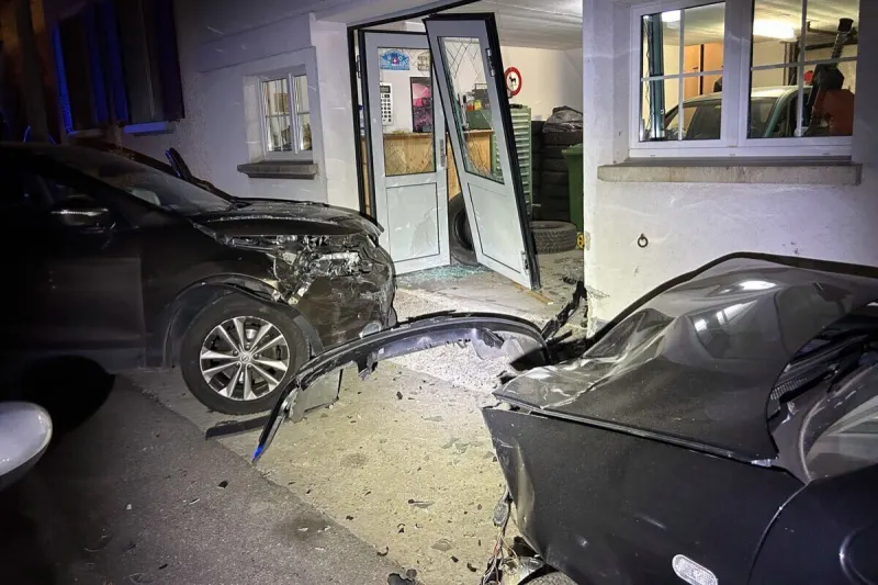 Bözen AG – 17-Jähriger verursacht Unfall mit gestohlenem Auto