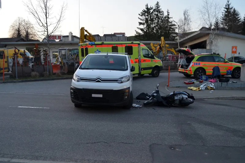 Stein AR – Vortritt missachtet und Unfall gebaut