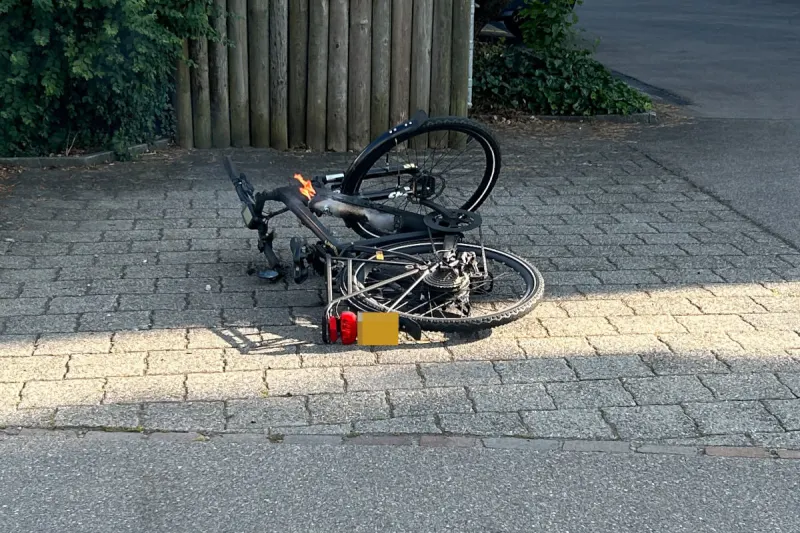 Amriswil TG – Akku eines E-Bikes gerät in Brand