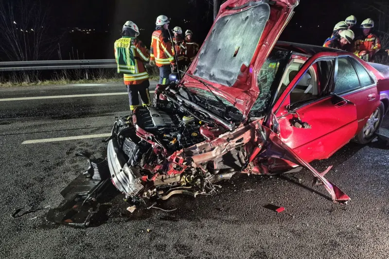 Stockach – Unfall mit vier Autos auf Bundesautobahn