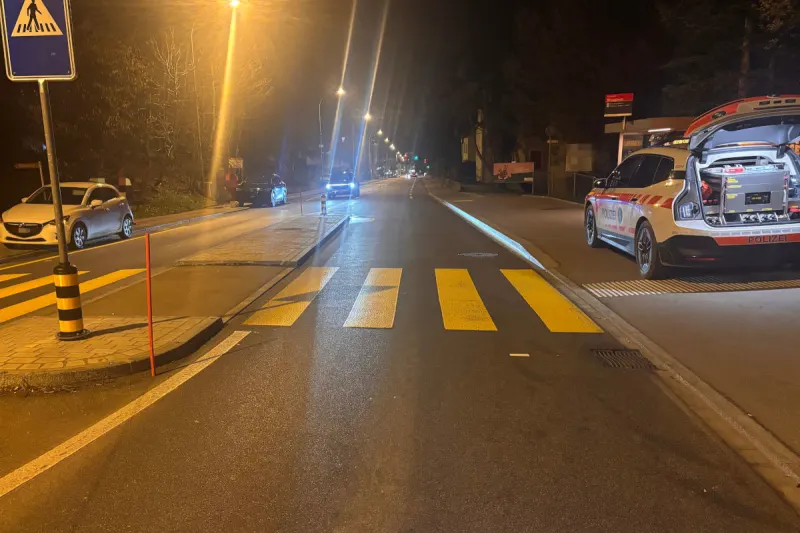 Wittenbach SG – Kind auf Fussgängerstreifen von Auto angefahren