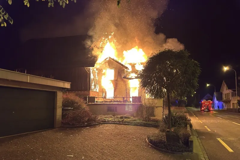 Bürglen TG – Maurenstrasse nach Brand eines Hauses gesperrt