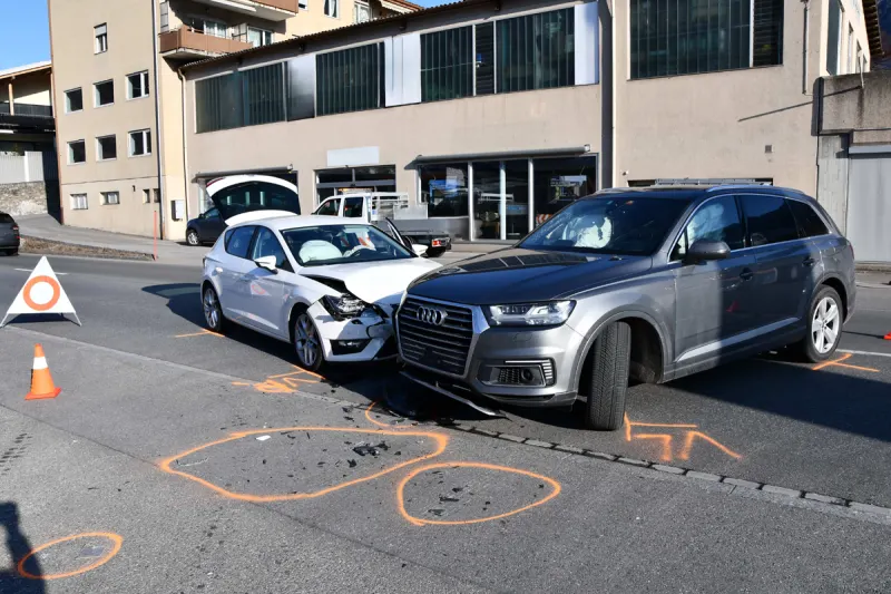 Chur GR – Fahrerin und Kleinkind bei Unfall verletzt