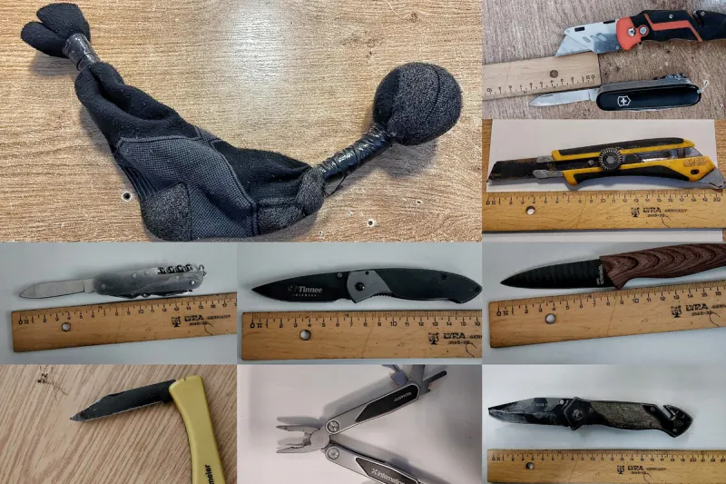 Kiel – Bundespolizei stellt vielfach Messer an Bahnhöfen sicher