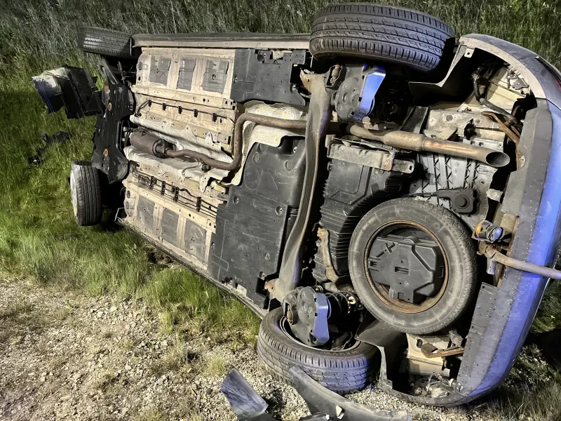 Dittersdorf – Unfall auf A9 fordert zwei Verletzte