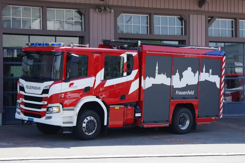 Brand in Frauenfeld TG – Küche in Mehrzweckgebäude in Flammen