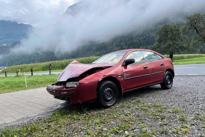 A3 Flums SG – 20-Jährige baut Unfall unter Alkoholeinfluss
