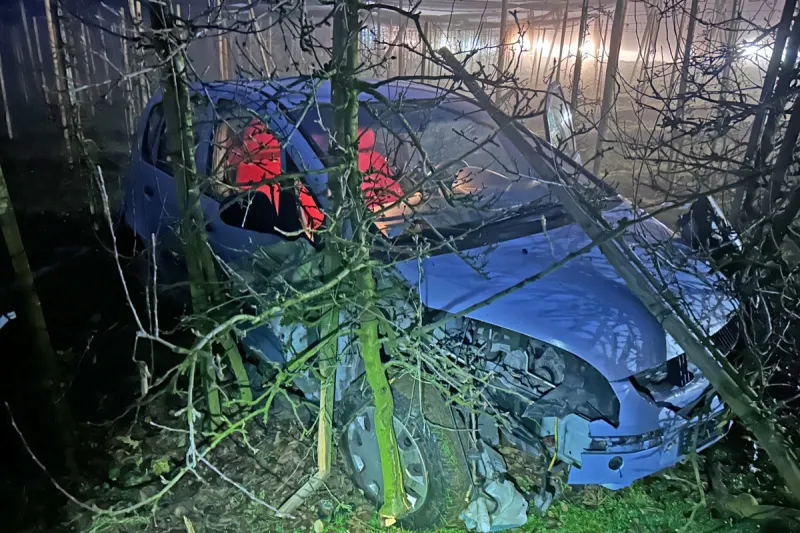 Landschlacht TG – Unfall nach Überholmanöver
