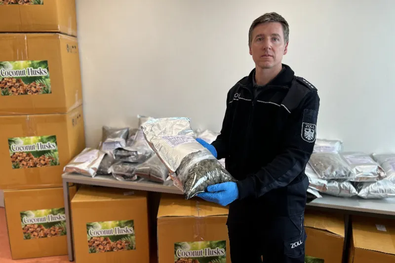 Hannover NI – Zoll stellt 408 Kilo Cannabis aus Thailand sicher