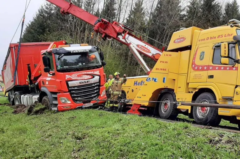 Thalgau - 10-stündige Bergung gestaltete sich schwierig