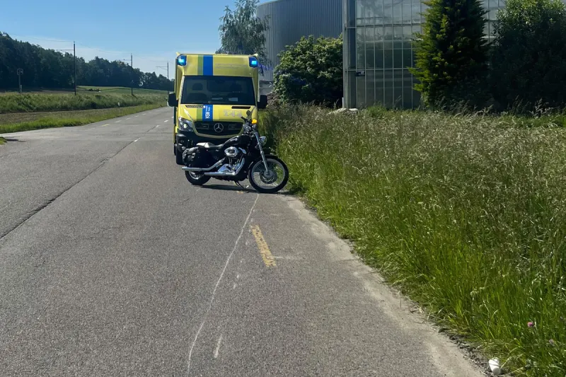 Diessenhofen TG - Bremsmanöver zu spät bemerkt 