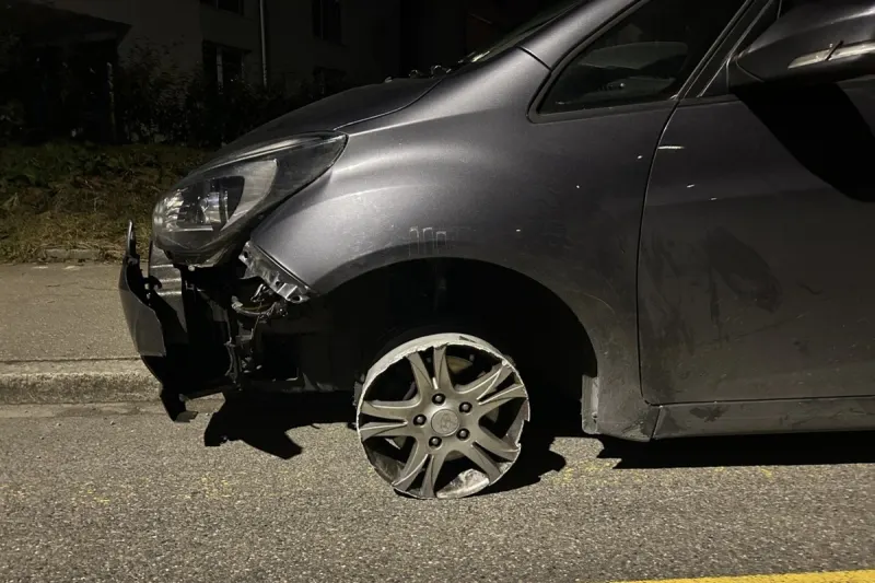 Stachen TG – Autofahrerin fahrunfähig mit beschädigtem Auto unterwegs