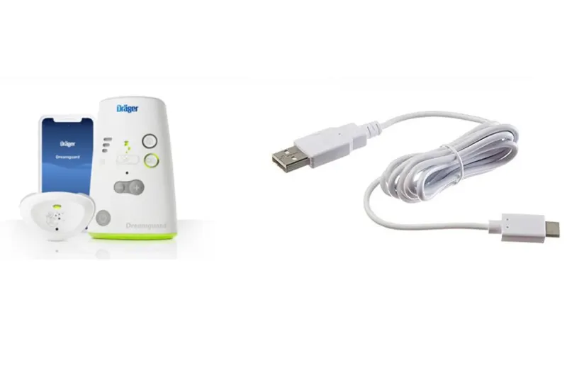 Brandgefahr – Dräger ruft USB-C Ladekabel des Dreamguard 3-in-1 Babyphone zurück