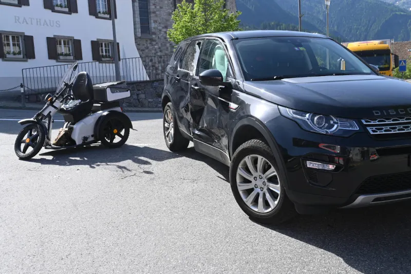Triesenberg – Schwerer Verkehrsunfall mit Elektro-Dreirad
