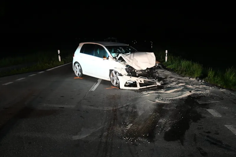 Altstätten SG – Unfall zwischen zwei Autos