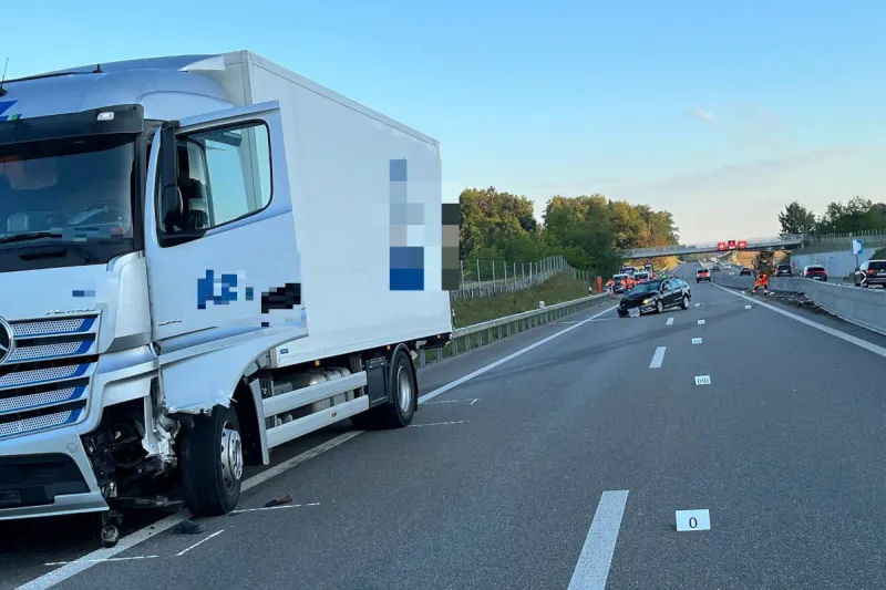 A51 Winkel ZH – Verkehrsunfall führte zu stundenlanger Sperrung der Autobahn